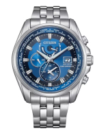 Citizen Citizen Eco-Drive Chronograph Silver Stainless Steel Strap Men Watch AT9120-89L