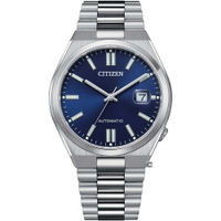 CITIZEN 星辰錶 Mechanical聖誕節推薦款機械腕錶(NJ0150-81L)-40mm-藍面鋼帶【刷卡回饋 分期0利率】【APP下單22%點數回饋】