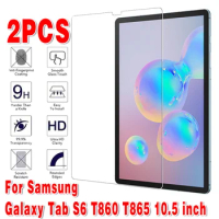 2Pcs Tablet Screen Protector Cover for Samsung Galaxy Tab S6 T860 T865 HD Full Coverage Protective Film