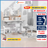 Bộ bàn ghế ngồi học cho bé HTDkids E6 + ZX01 đa chức năng chống gù chống cận cho học sinh từ tiểu họ
