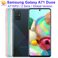 Samsung Galaxy A71 A715FD Dual Sim 6.7" 6GB RAM 128GB ROM Snapdragon Octa Core NFC 4G LTE Unlocked Original