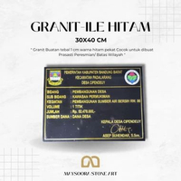 PRASASTI GRANIT-ILE 30X40CM
