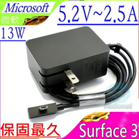 Microsoft 5.2V,2.5A,13W 變壓器-微軟 SurFace 3,1623, 1624, 1645 平板充電器-(副廠)