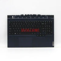 5CB1C93036 Palmrest Backlit Keyboard For Lenovo Legion 5-15ACH6 82JW 15ITH6H