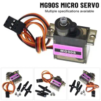 MG90S Metal Gear 9G Servo Upgraded Version For Rc Helicopter Plane Boat Car MG90 9G Trex 450 RC Robot