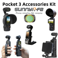 For DJI Osmo Pocket 3 Accessories Kit Mount Storage Case Bag Magnetic Mount Camera Filter Expansion Combo Parts Accessory Set