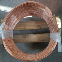 新品無氧銅T2半硬高純銅線單根粗直徑3.5mm裸線 10平方導電紫銅線