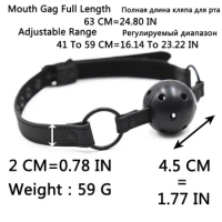 Hollow Out Ball Mouth Ball Gag Bondage Gear Open Mouth Gags SM Slave Cosplay Oral Fixation Flirting Sex Toys Fetish Adult Games