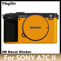 For SONY A7C II Camers Sticker Protective Skin Decal Vinyl Wrap Film Anti-Scratch Protector Coat Alpha 7CII 7C2 A7C Mark II