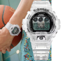 CASIO 卡西歐 G-SHOCK 40周年Clear Remix系列 DW-6940RX-7 透明魅力數位電子腕錶