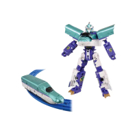【TAKARA TOMY】PLARAIL 鐵道王國 新幹線變形機器人 變革世代 H5 隼號
