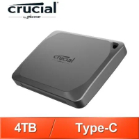 Micron 美光 Crucial X9 Pro 4TB U3.2 Type C外接式SSD