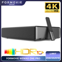 Formovie Fengmi Weamx Pro One Projector 4K Ultra Short Throw Laser Home Cinema 7000 Lumens 180nit Full HD Portable Smart TV