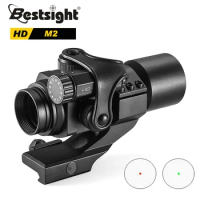 Holographic Red Dot Sight M2 Hunting Optic Rifle Scope Collimator Sight Airsoft Air Gun With 20mm Rail Mount