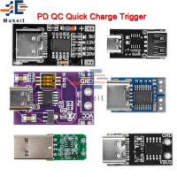 PD QC Quick Charge Trigger USB DC-DC UPS 9/12/20V Type c Module Power Delivery Power Bank Board Fast Charging DC-DC Boost