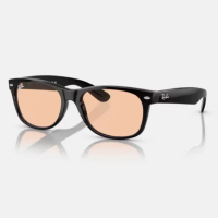 【RAY BAN】RB2132F-601/4B Wayfare膠框粉紅色太陽眼鏡