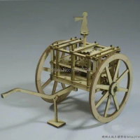 NIDALE model New arrive Chinese Ancient Compass chariot The Han Dynasty Compass Chariot wooden Model