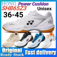 Kasut Badminton, Yonex, Power Cushion 65Z3 C-90, Warna Alamiah, Untuk Lelaki dan Wanita, Berkualiti