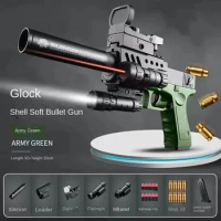 Sands Eagle Soft Gun M1911 Will Throw A Shell Pistol Glock Children's Shooting Toy Simulating A Bullet Gun