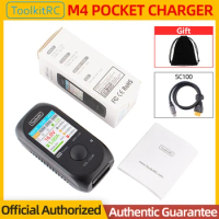 ToolkitRC M4 Pocket Lipo Battery Charger 80W 5A 1-4S XT30 XT60 USB-C Input Output Lipo LiHv LiFe SC1