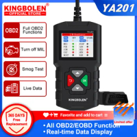 KINGBOLEN YA201 Car OBD2 EOBD Code Reader Professional Auto Scanner for Engine Check Car diagnostic Tools PK LAUNCH CR3001
