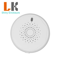 LK-S30 Custom Environment Detector Enclosure ABS Intelligent Smoke Sensor Plastic Electronic Box Gas Detector Enclosures 85x30mm