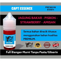 CAPT ESSENCE PREMIUM Essen Oplosan Jagung Bakar Pisang Ambon Strawberry Ikan Rame & Indukan!