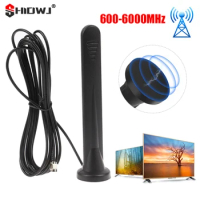 GSM 3G 4G 5G Antenna Outdoor Omni Aerial High Gain 5dBi RP SMA Male TS9 CRC9 Waterproof Magnetic Antenna for Wifi Router Modem