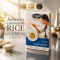 GRANDI Carnaroli rice nasi beras risotti risotto 1 kg Italy