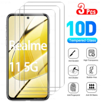 3Pcs Protective Glass For Realme 11 5G HD Tempered Glass Films For realme11 5G Realme 11 5G Full Coverge Screen Protector Cover