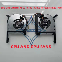 Original New for ASUS TUF ROG Gaming FX705 FX705G FX705GM FX86 FX86SM FX505 FX505D FX505DU FX95G FX95D FX96 Laptop Cpu GPU Fan