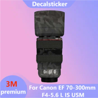 For Canon EF 70-300mm F4-5.6 L IS USM Lens Sticker Protective Skin Decal Film Anti-Scratch Protector Coat EF70300/4-5.6L 70-300