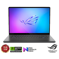 ASUS GU605CX 16吋2.5K電競筆電 (Ultra 9 285H/GeForce RTX5090/64GB/1TB SSD/日蝕灰/有燈效/ROG Zephyrus G16)