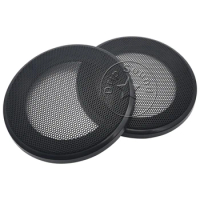 For 4" Speaker Grill Cover Hige-grade Car Home Audio Decorative Circle Conversion Net Metal Mesh Protection 139mm