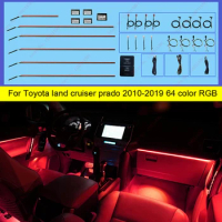 64-color ambient light forToyota land cruiser prado ambient lights 18 lights car interior modified atmosphere light