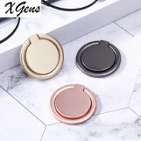 Universal 360 Derajat Rotasi Logam Cincin Jari Pemegang untuk iPhone Xiaomi Huawei Tablet Braket Berdiri untuk Samsung Redmi