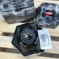 卡西歐 CASIO G-SHOCK GA2100 GA2100RGB GA-2100 GA-21000RGB GA-2100RGB-1 GA-2100RGB-1A男裝錶 女裝錶 手錶 錶 電子錶 情侶