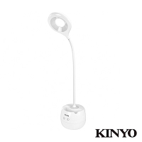 KINYO高亮度 USB充電式四合一檯燈PLED417