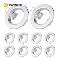 Round Recessed Ceiling Light Frame MR16 GU10 Light Fixture Downlight Bracket Cutout Led Downlight Recessed Sopt Led Ceiling