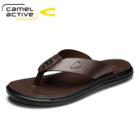 Camel Active New Flip-flops Summer Men's Massage Slippers Beach Sandals Casual Shoes Size 38-44