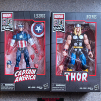 {可刷卡 打統編}孩之寶Marvel Legends 80周年 美國隊長 雷神 6寸手辦 國行現貨