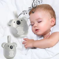 Newborn Portable Sleep Sound Machine Koala Soothing Music Player Sleep Monitor Home for Baby Room Stroller