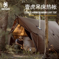 OneTigris TEGIMEN Hammock Awning &amp; Hot Tent Waterproof Outdoor Tarp Canopy Rain Fly Cover Fit 3 people