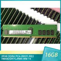1Pcs For SK Hynix RAM 16G 16GB 2RX8 DDR4 PC4-2933Y-RE2 HMA82GR7CJR8N-WM T4 Server Memory