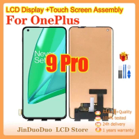 6.7"Original For OnePlus 9 Pro LCD Display Touch Screen Digitizer Assembly For Oneplus 9Pro with Frame Replacement LE2121 LE2123