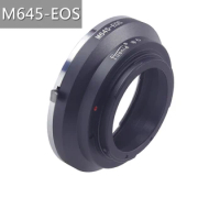 M645-EOS Lens Adapter Ring for MAMIYA M645 Lens to Canon EOS 760D 750D 800D 1300D 70D 7D II 5D III