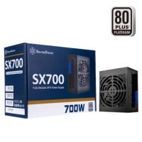 New Original PSU For SILVERSTONE SX700W SFX Dual CPU Full Modular 80plus Platinum 700W Power Supply SST-SX700-PT