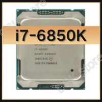 Core i7-6850K Processor 6-Core LGA 2011-3 SOCKET i7 6850K Desktop CPU 3.6GHz 140W 15M no fan