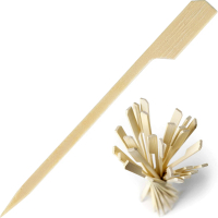 【IBILI】竹製水果叉70入 9cm(餐叉 點心叉 叉子)