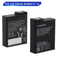 Replacement Action Camera Battery For DJI Osmo Action 3 4 Action3 Action4 1770mAh Rechargeable Battery